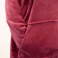 Blusão Poncho Flannel com Capuz Adulto - Appel - Batom
