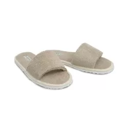 Chinelo Felpudo Atoalhado Slide - Appel - Bege 37/38