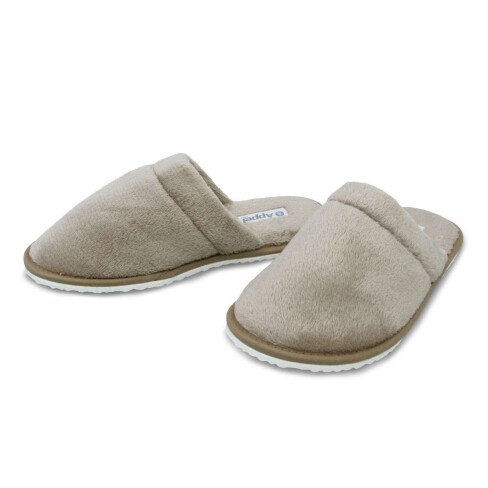 Chinelo Pantufa de Microfibra Classic Lisa - Appel - Caqui