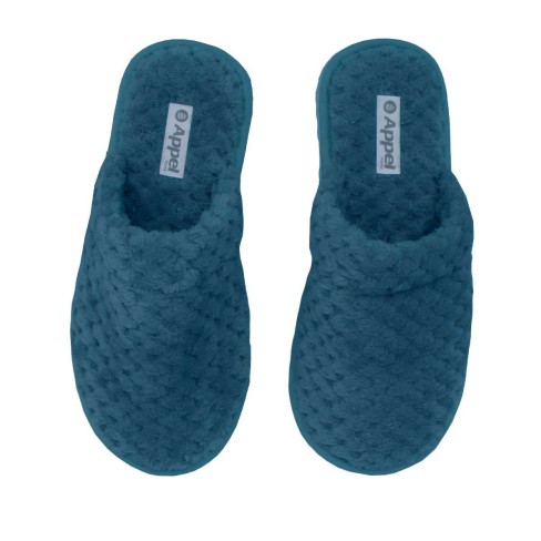 Chinelo Pantufa de Microfibra Pollo - Appel - Azul noturno