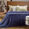 Cobertor Flannel Pollo 500 King 2,40x2,60 - Appel - Marinho