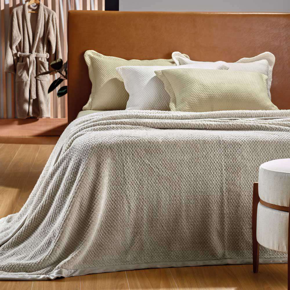 Cobertor Flannel Pollo 500 Casal 1,80x2,20 - Appel - Fend