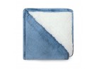 Cobertor Sherpa Glamour Solteiro 1,50x2,10 - Appel - Azul infinity