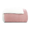 Edredom Sherpa Comfort Dupla Face King 2,30x2,50 - Appel - Rosa