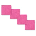 Kit 04 Panos de Microfibra Super Limpa - Appel - Pink