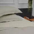 Kit Colcha com Porta Travesseiros Essence Casal - Appel - Camurça