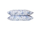 Kit Fronha 2 Peças 150 Fios Premium - Estamparia - 7622-1 - floral azul
