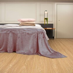 Manta Flannel Classic Solteiro 1,50x2,20 - Appel - Rosa fosco