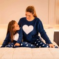 Pijama Fleece La Nuit Adulto - Appel - Coração
