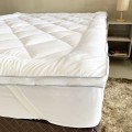Pillow Top Toque de Plumas 600g/m² Queen 1,58x1,98 - Appel - Branco