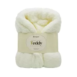 Roupão Sherpa Teddy Adulto - Appel - Natural