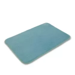 Tapete Base Antiderrapante Fluffy 50cm x 70cm - Appel - Azul fênix