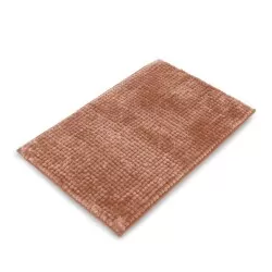 Tapete Base Antiderrapante Soft Shine 60cm x 1,20m - Appel - Rosa blush