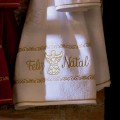 Toalha de Banho Natal 68x135 - Toalhas Appel - Anjo branco