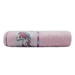 Toalha de Banho Soft Kids 68x1,10 - Appel - Rosa cintilante