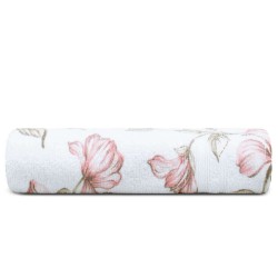 Toalha de Banho Vienna 68x1,35 - Appel - Branco floral