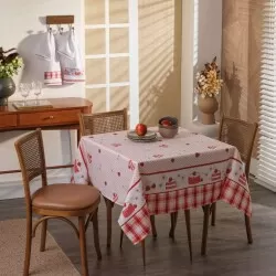 Toalha de Mesa 1,40m x 1,40m Gourmet - Appel - Bolo