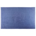 Toalha de Piso Pezinho 45x68 - Toalhas Appel - Azul infinity