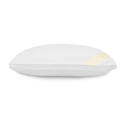Travesseiro Toque de Plumas Diamond Dobby 50x70+3 - Appel - Branco