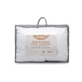 Travesseiro Toque de Plumas Diamond Dobby 50x70+3 - Appel - Branco